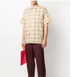 NOON GOONS men’s PLAID BUTTON DOWN “Liam” SHIRT